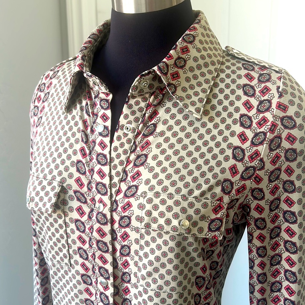 Button Front Blouse - image 2